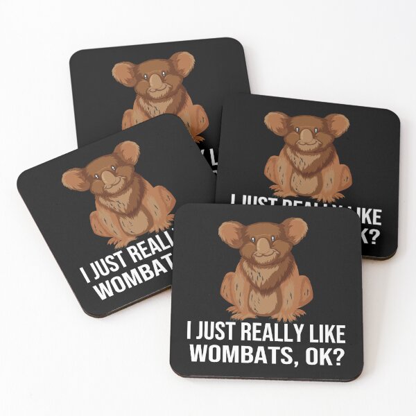 Item preview, Funny Wombats I Just Really Like Wombats Ok Funny Wombat designed and sold by bahdsgraphic.