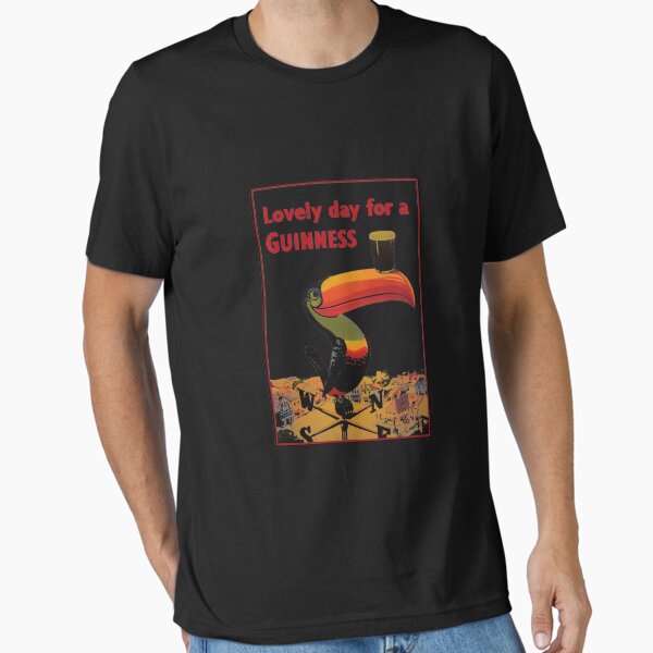 Item preview, Lovely Day for A Guinness Letter Essential T-Shirt designed and sold by AlejandraAcuna.