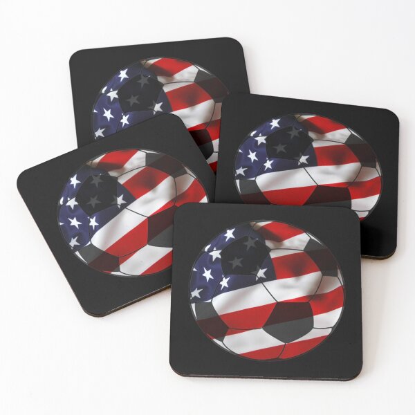 Item preview, Usa Soccer Design American Flag Soccer Ball Classic T-Shirt designed and sold by ricedali41.