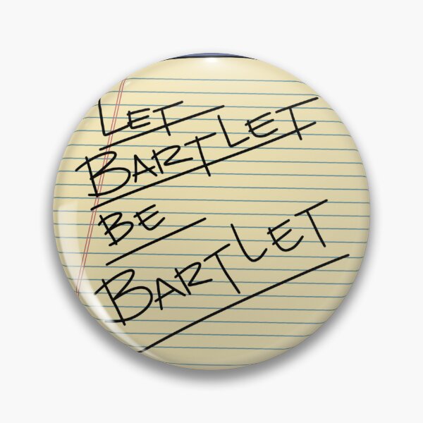 Item preview, Let Bartlet Be Bartlet Legal Memo Pad designed and sold by spottedhound.