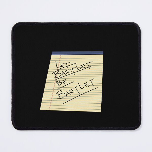 Item preview, Let Bartlet Be Bartlet Legal Memo Pad designed and sold by spottedhound.