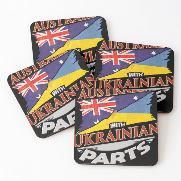 Item preview, Made In Australia With Ukrainian Parts - Gift For Ukrainian From Ukraine Grown In Australia Classic T-Shirt designed and sold by AlejandraAcuna.