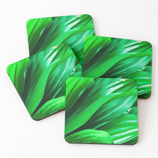 Item preview, Lush Emerald-Colored Leaves Macro Photo Art designed and sold by DEC02.