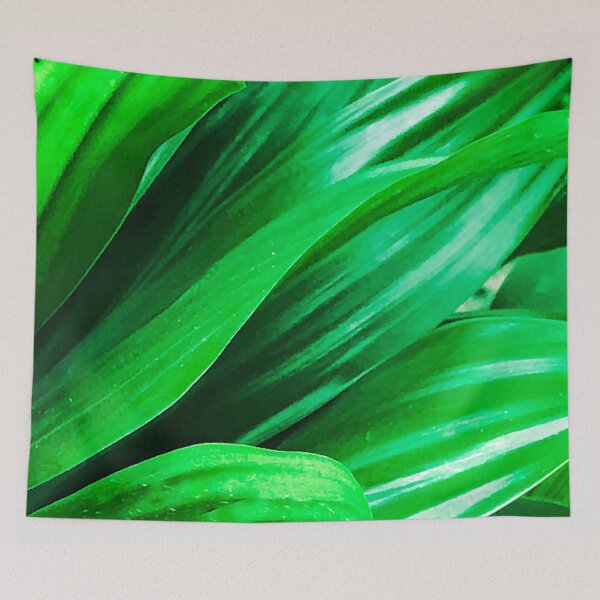 Item preview, Lush Emerald-Colored Leaves Macro Photo Art designed and sold by DEC02.