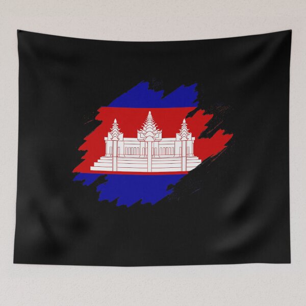 Item preview, Cambodia Flag designed and sold by 1681830934131.
