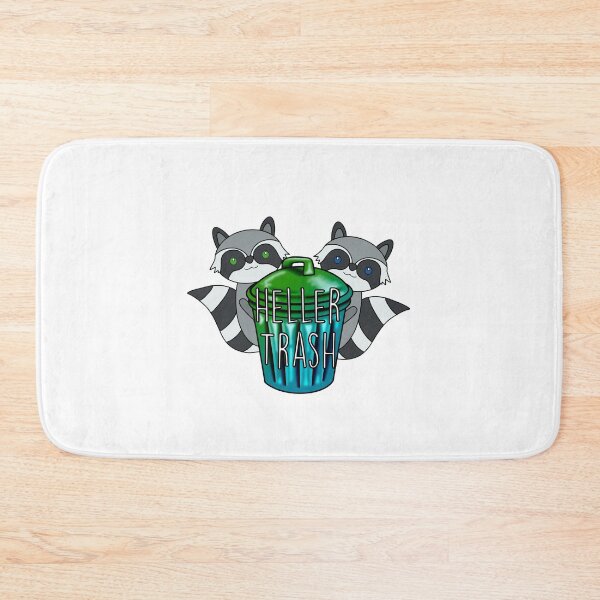 Item preview, Heller Trash with Raccoons designed and sold by spottedhound.