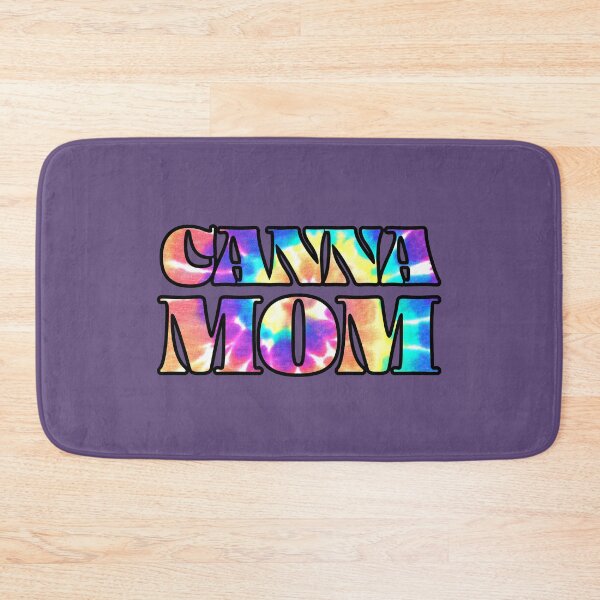 Item preview, CannaMom Electric Rainbow Tie Dye Hippie Font Design for Stoner Moms, Mothers Who Smoke 420/Weed/Cannabis/Pot/Marijuana Design designed and sold by SteamParliament.