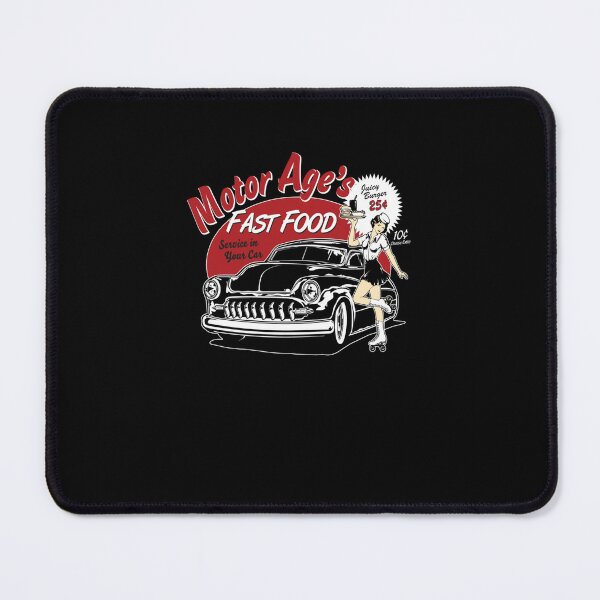 Item preview, Motor Age Fast Food Essential T-Shirt designed and sold by AlejandraAcuna.
