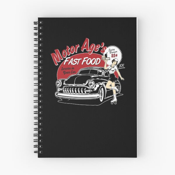 Item preview, Motor Age Fast Food Essential T-Shirt designed and sold by AlejandraAcuna.