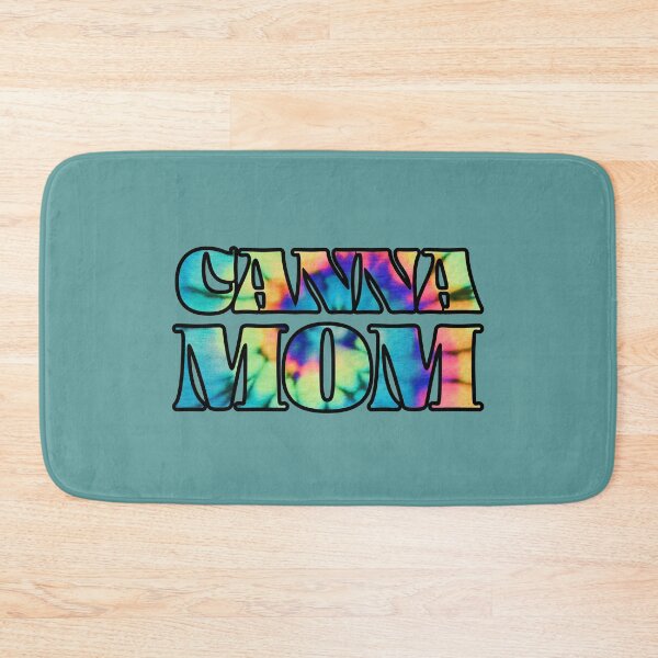 Item preview, CannaMom Mellow Rainbow Tie Dye Hippie Font Design for Stoner Moms, Mothers Who Smoke 420/Weed/Cannabis/Pot/Marijuana Design designed and sold by SteamParliament.