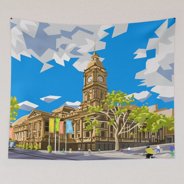 Item preview, GPO Building, Melbourne designed and sold by Art by Ira.
