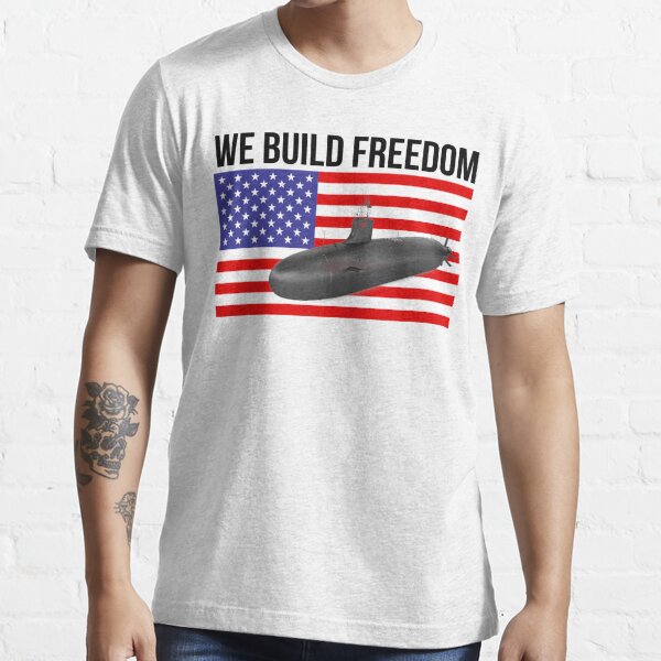 Freedom Forever - American Flag design' Unisex Baseball T-Shirt