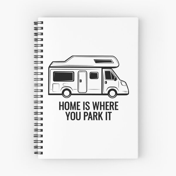 Item preview, Home is Where You Park It Funny Class C Motorhome designed and sold by EstelleStar.