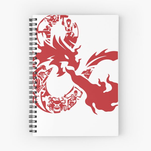 Item preview, Mazmorras y amp; Dragones Rojo Clásico designed and sold by YordyLopez.