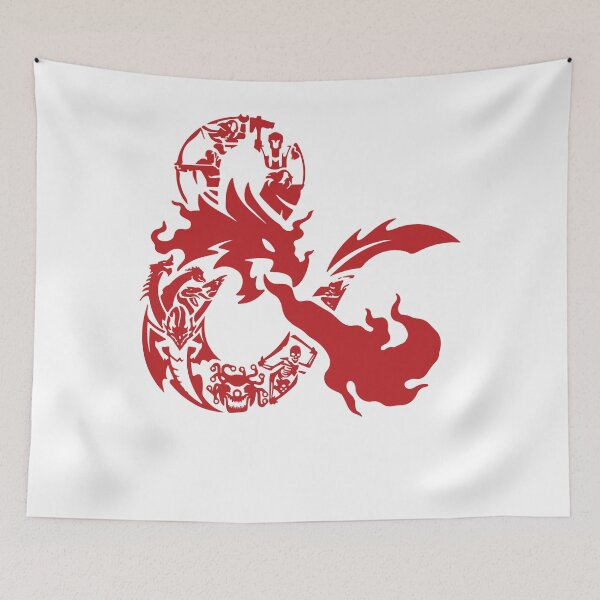 Item preview, Dungeons & Dragons Red Classic designed and sold by YordyLopez.