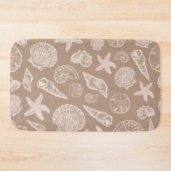 Item preview, Neutral Seashell Pattern designed and sold by Elizabeth Weglein.