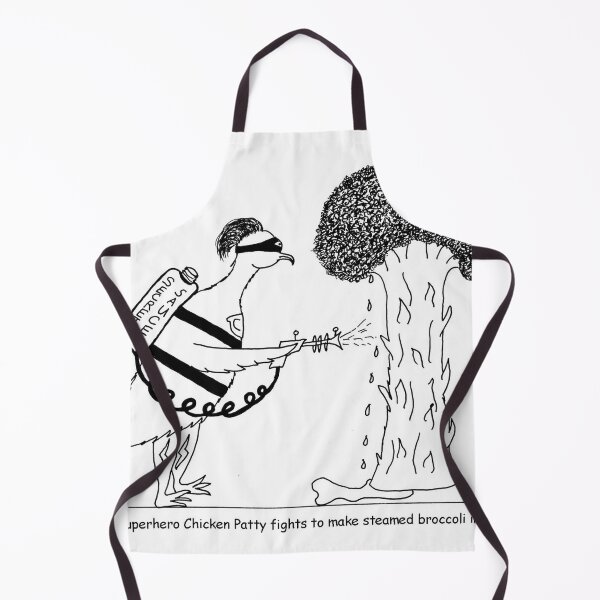 Item preview, Chicken Patty, Lunchroom Superhero designed and sold by ThisEndUp.