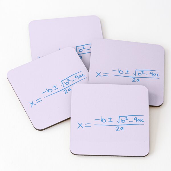 Item preview, QUADRATIC FORMULA designed and sold by Swooncake Press.