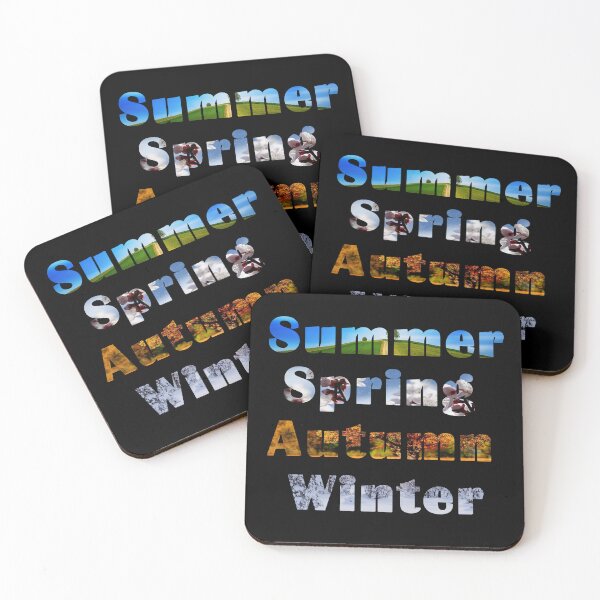 Item preview, Summer - Spring - Autumn - Winter | Saying  designed and sold by pxdsgn.