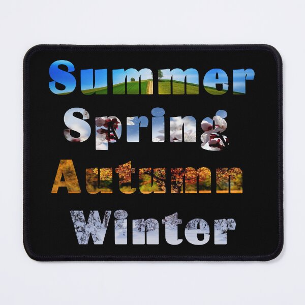 Item preview, Summer - Spring - Autumn - Winter | Saying  designed and sold by pxdsgn.