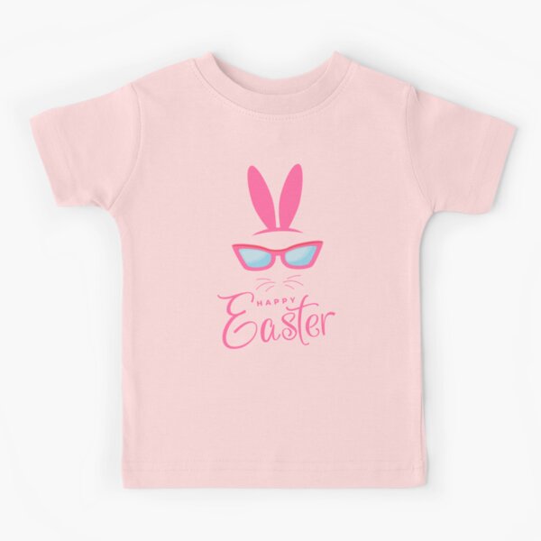 Personalised Easter Bunny T Shirt Girls - Purple Print House