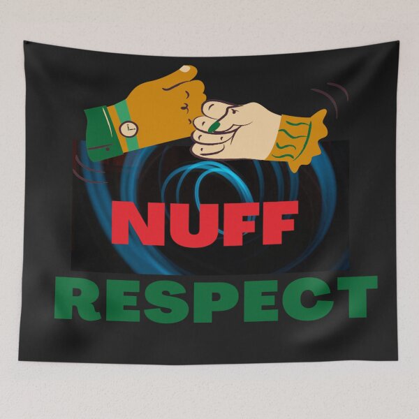 Item preview, Nuff Respect Fist Bump  designed and sold by Mr7Williams.