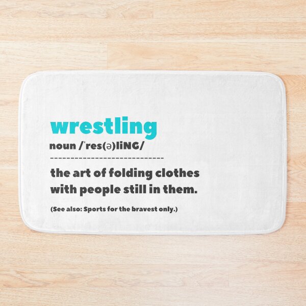 Item preview, WRESTLING FUNNY DICTIONARY DEFINITION FOR WRESTLERS designed and sold by appareltolove.