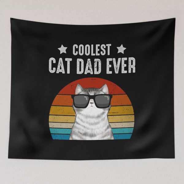 Item preview, Cat Dad Ever designed and sold by tranhungtdu.