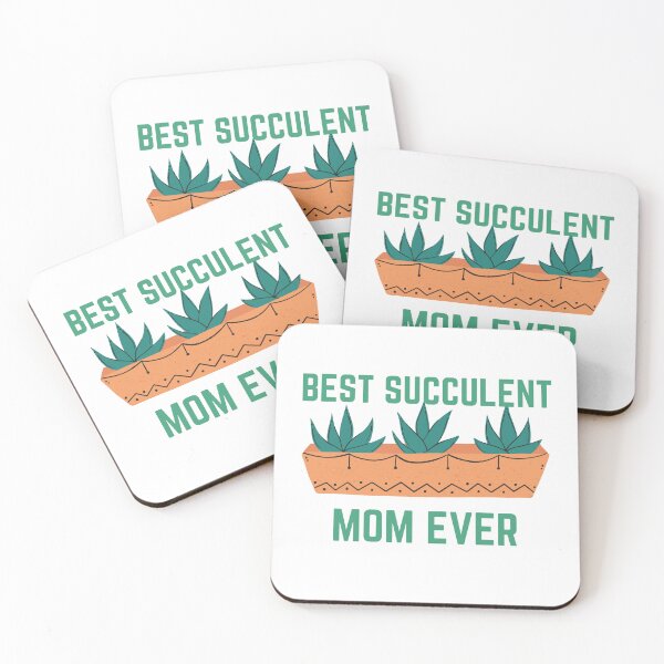 Item preview, Best succulent mom ever designed and sold by Tanuja  Sharma.
