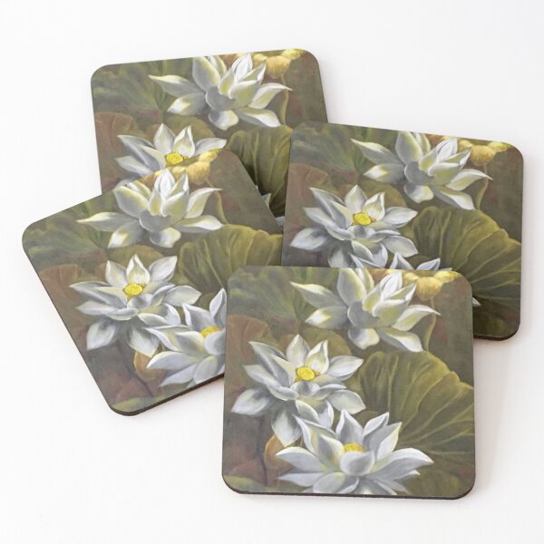 Item preview, Lotus Flowers and Sunshine designed and sold by CurlyClaraBelle.