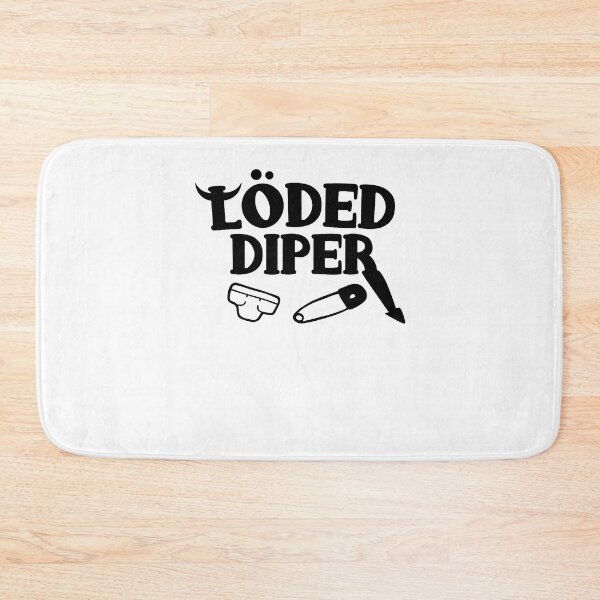 Item preview, Funny Loded Diper Parents black designed and sold by GREGORY-SHOE.
