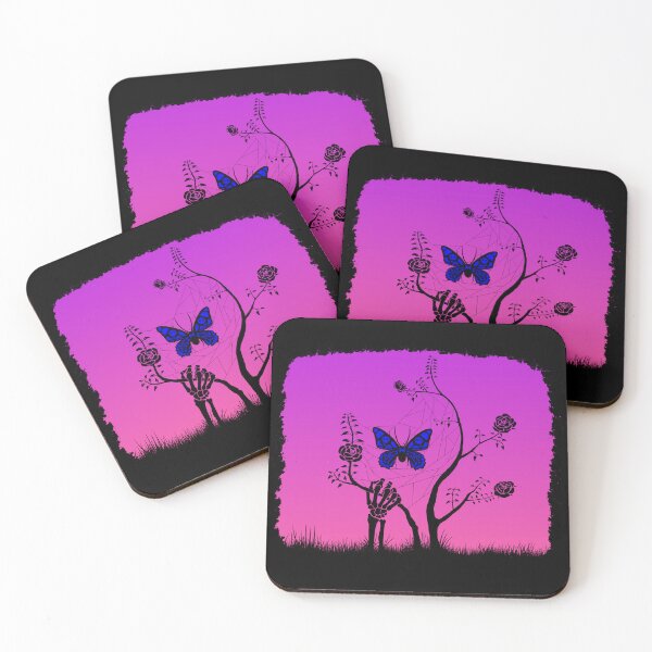 Item preview, Graveyard Butterfly Garden Sunset designed and sold by ErgoUndead.