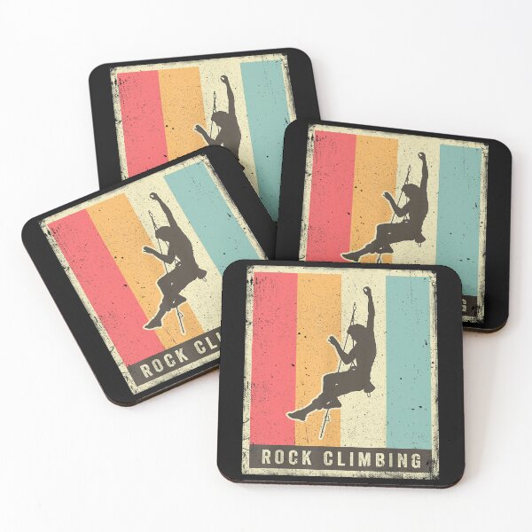 Item preview, Vintage Rock Climbing Sport Retro Poster designed and sold by michellexkelly.