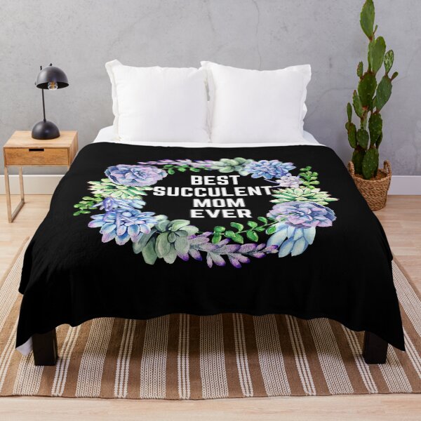 Item preview, Best succulent mom ever designed and sold by Tanuja Sharma.