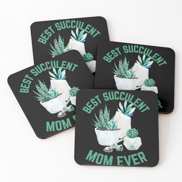 Item preview, Best succulent mom ever designed and sold by Tanuja  Sharma.