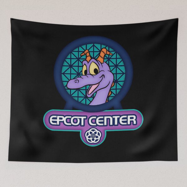 Item preview, EPCOT CENTER Figment Badge Essential designed and sold by AngelaLollar2.