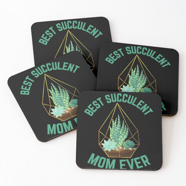 Item preview, Best succulent mom ever designed and sold by Tanuja  Sharma.