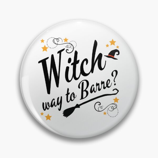 Item preview, Witch Way to Barre Halloween  designed and sold by thai1993.
