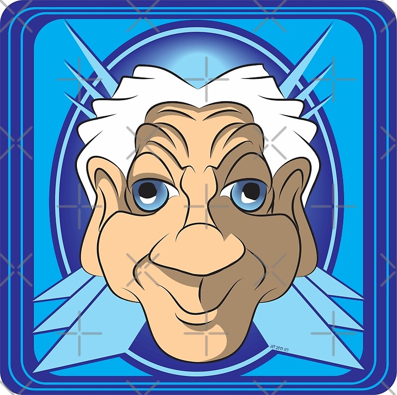 "Funny Old Man Cartoon" by MontanaJack | Redbubble