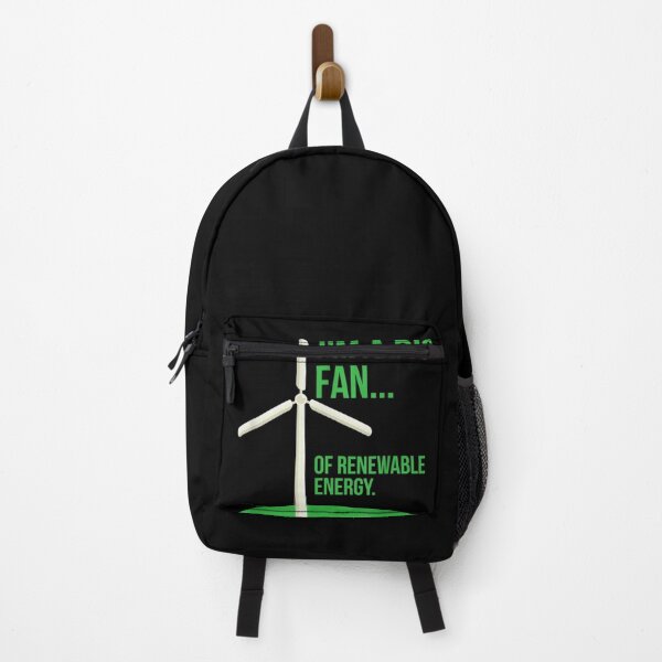 Item preview, Big Fan Renewable Energy Funny Climate Change Pun Earth Day designed and sold by CesarDiaz.