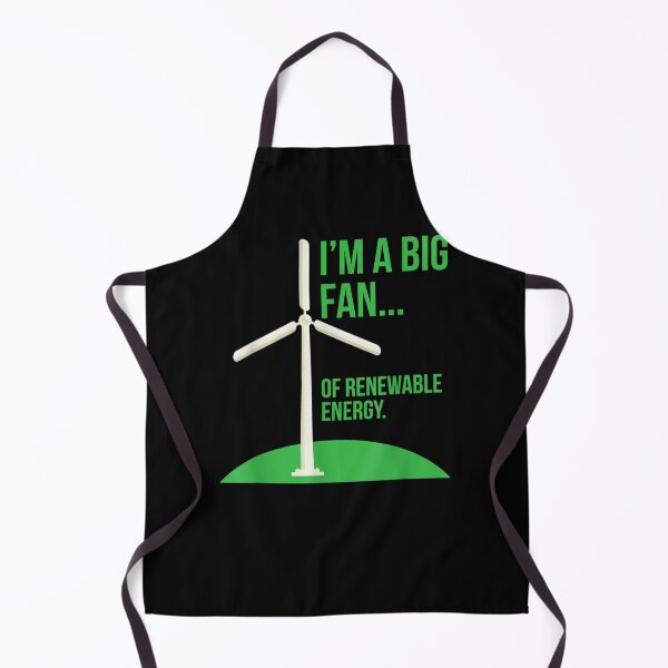Item preview, Big Fan Renewable Energy Funny Climate Change Pun Earth Day designed and sold by CesarDiaz.