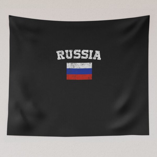 Item preview, Russian Flag Shirt - Vintage Russia T-Shirt Essential T-Shirt designed and sold by GaelBustamante.