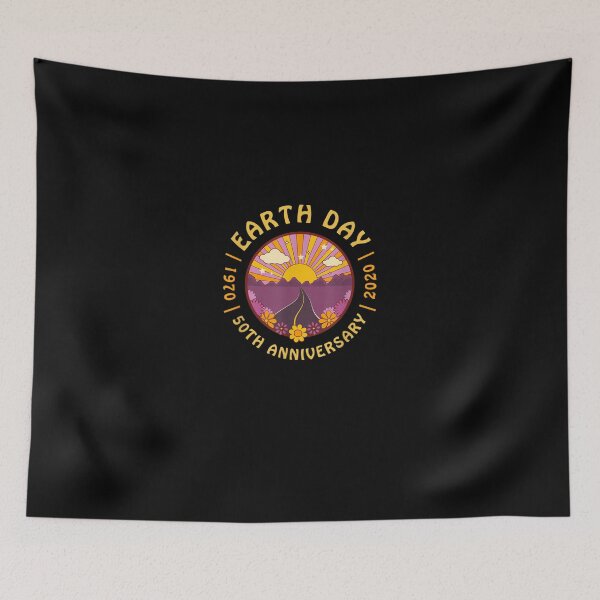 Item preview, Earth Day 2020 50th Anniversary 1970-2020 70s Retro Graphic designed and sold by CesarDiaz.