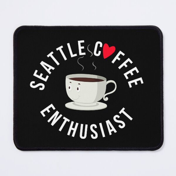 Item preview, Seattle Coffee Enthusiast Happy Face designed and sold by Mompreneur and Daughter.