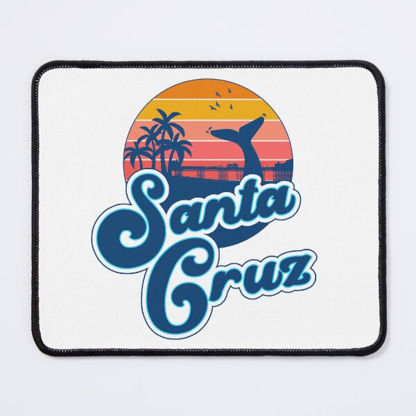 Item preview, Santa Cruz California CA Surfer 70s Retro Sunset Vintage designed and sold by Funny Shirts Matter.
