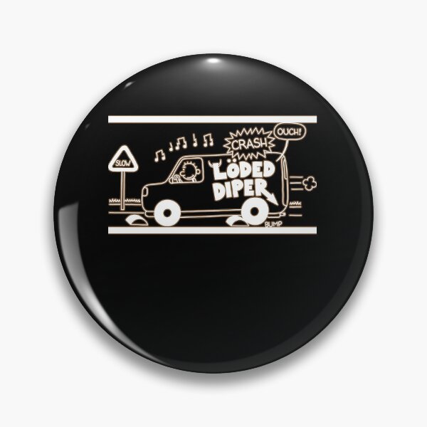 Item preview, Funny loded diper car slow white designed and sold by GREGORY-SHOE.