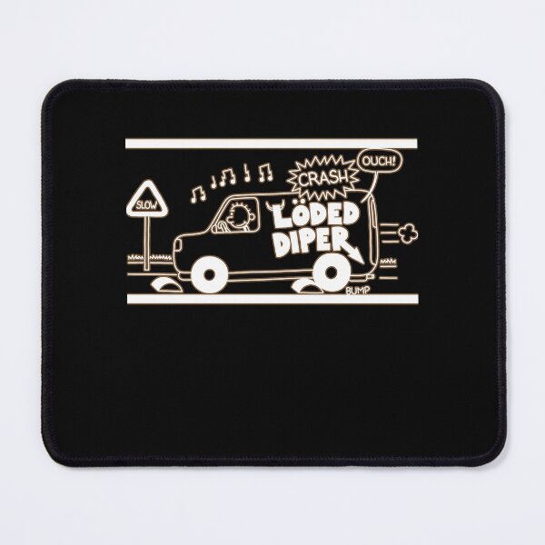 Item preview, Funny loded diper car slow white designed and sold by GREGORY-SHOE.