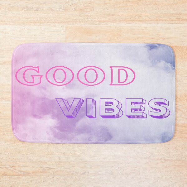 Item preview, Good Vibes Pink And Purple Text Design designed and sold by debmund.