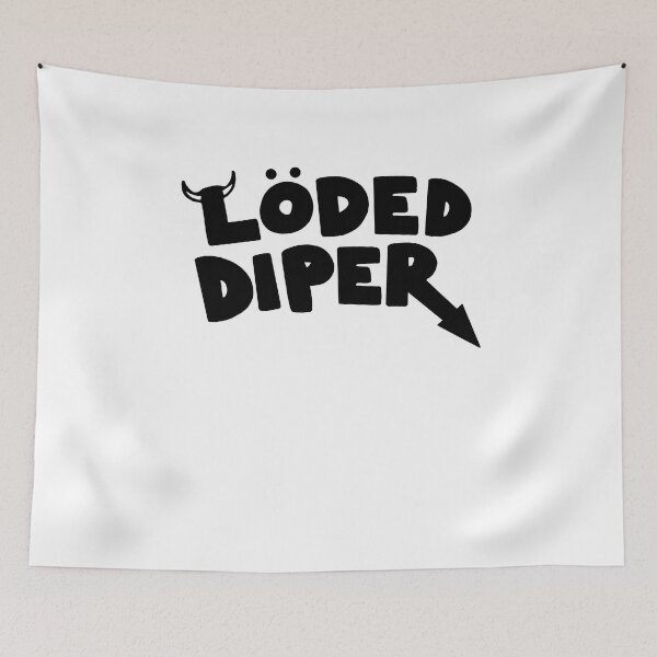 Item preview, Funny loded diper original black designed and sold by GREGORY-SHOE.