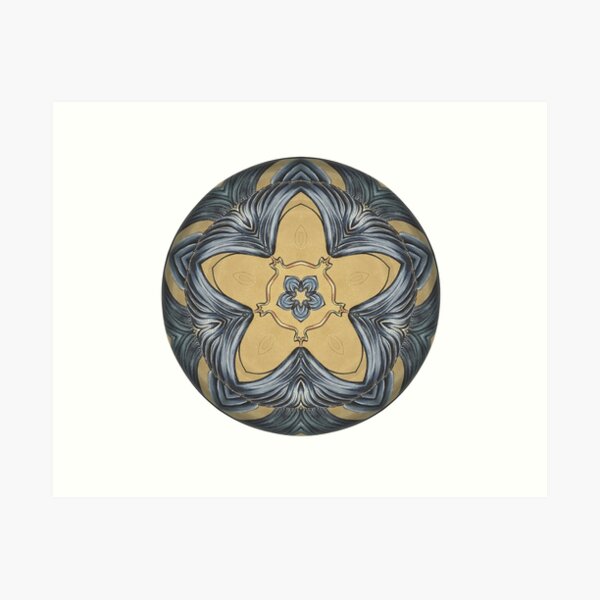 Art Deco Mandala Art Print